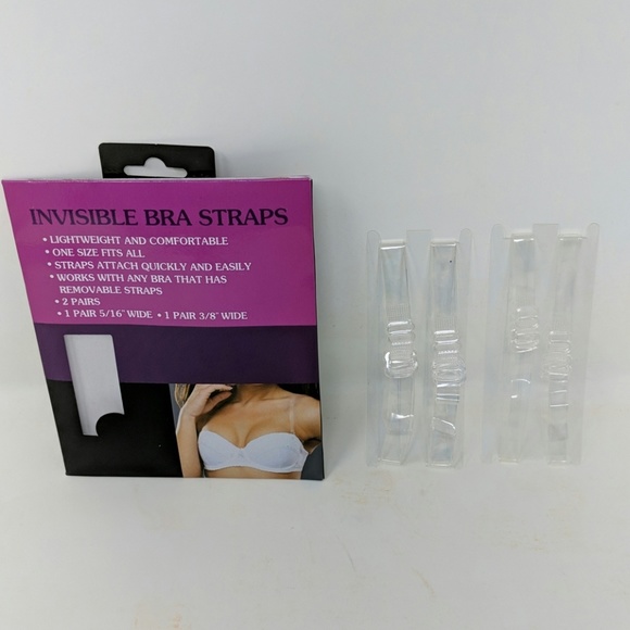 Invisable Bra Straps in (2)Two Pair Packs - Picture 2 of 4